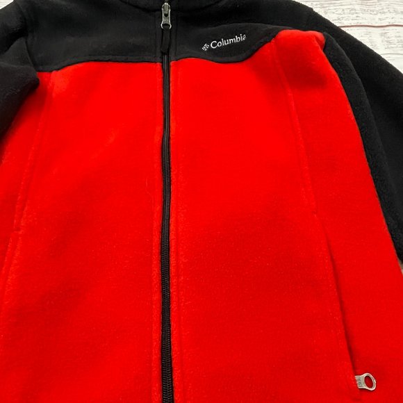 Boys Columbia Front Zip Fleece Jacket - Picture 3 of 6